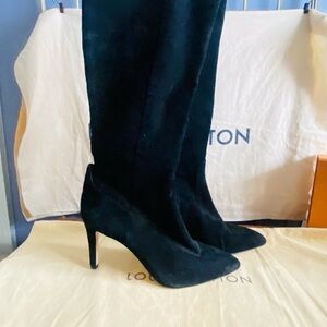 Sam Edelman Black Heeled Boots